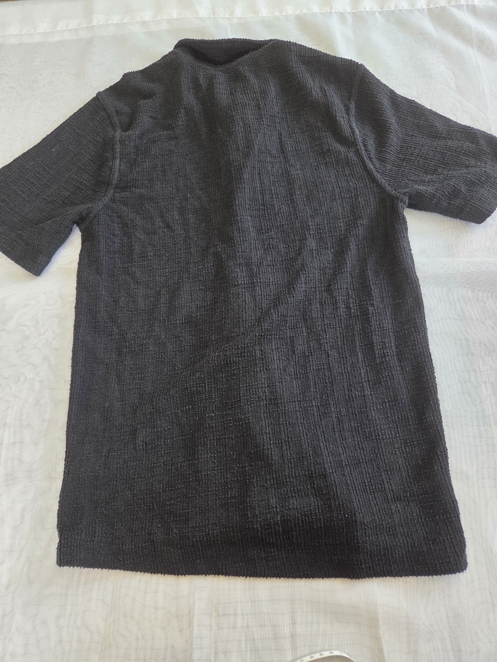 Cozy Black Knit Lounge Set - Picture 3 of 15